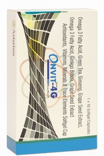 Onvit-4G Softgel Capsules  Powerful 4-in-1 Formula for Energy, Immunity & Vitality