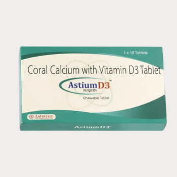Astium-D3 – Coral Calcium with Vitamin D₃ Tablets  For Strong Bones, Teeth & Better Immunity